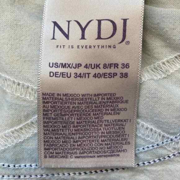 NYDJ Marylin Straight Leg Rapture Dark Wash Lift Tuck Technology Stretch Jeans 4 - Picture 11 of 11